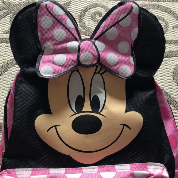 Minnie Mouse Ruz Pink Backpack - Picture 10 of 15